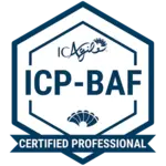 ICP-BAF ICAgile certification badge